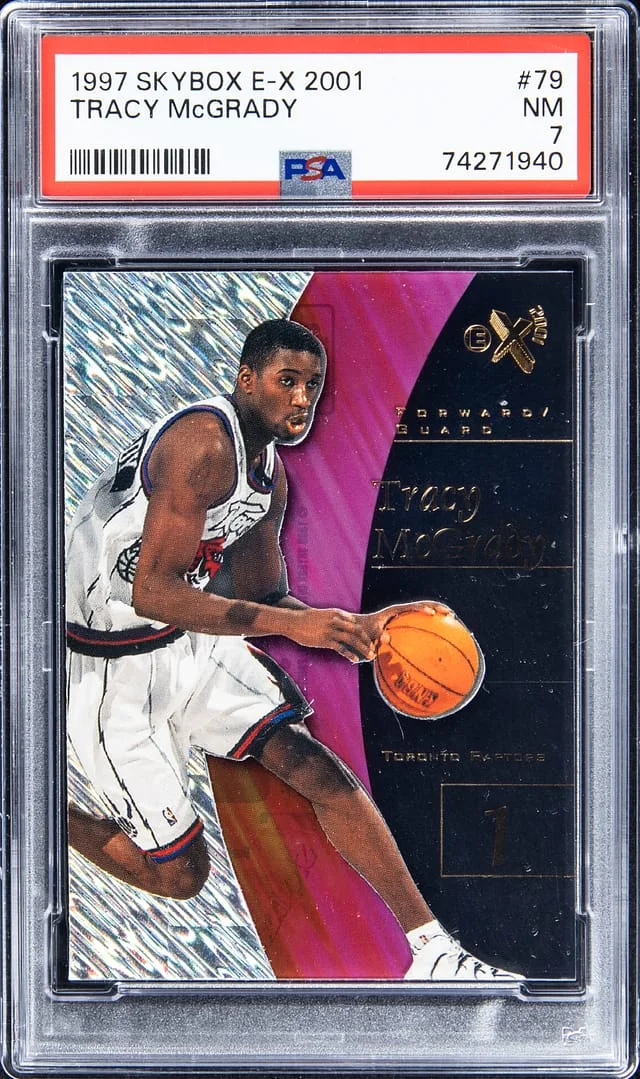 1997-98 SkyBox E-X Tracy McGrady 2001 #79 card image