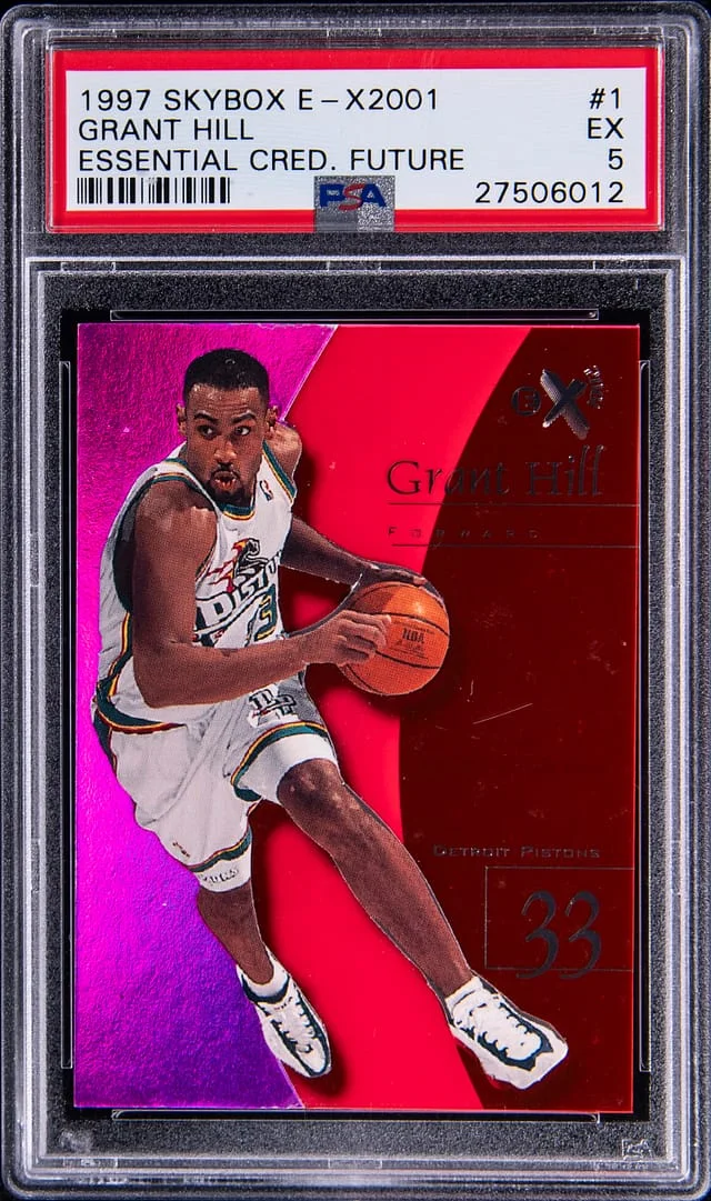 1997-98 SkyBox Grant Hill E-X2001 Essential Credentials Future #1 card image