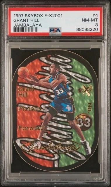 1997-98 SkyBox Grant Hill E-X2001 Jambalaya #4 card image