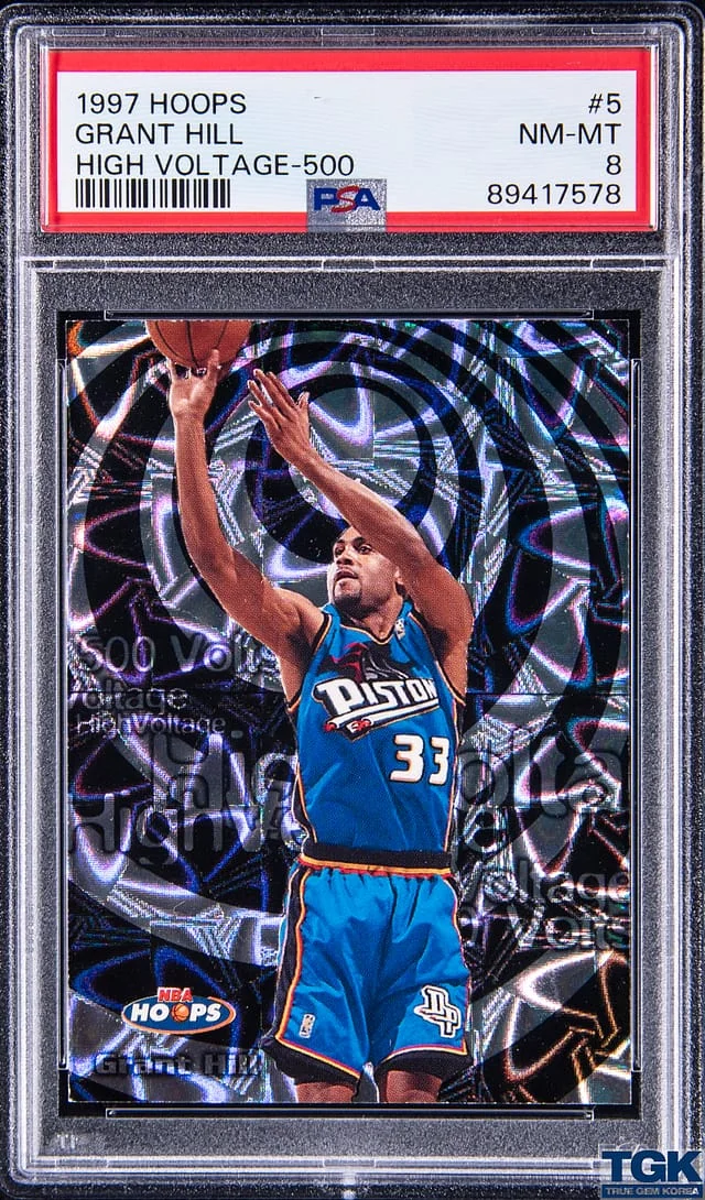 1997-98 SkyBox Hoops Grant Hill High Voltage #5 card image