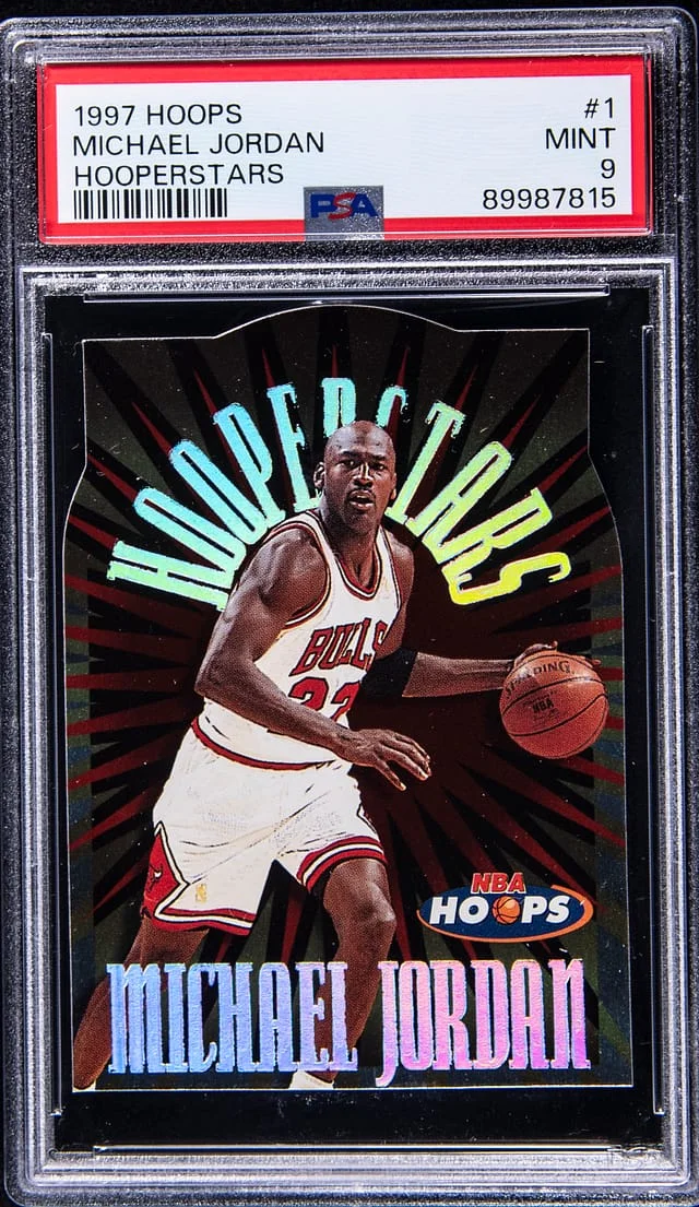 1997-98 SkyBox Hoops Michael Jordan Hooperstars #1 card image