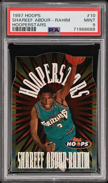 1997-98 SkyBox Hoops Shareef Abdur-Rahim Hooperstars #10 card image