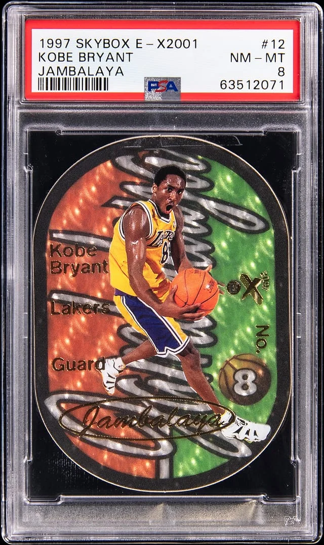 1997-98 SkyBox Kobe Bryant E-X2001 Jambalaya #12 card image