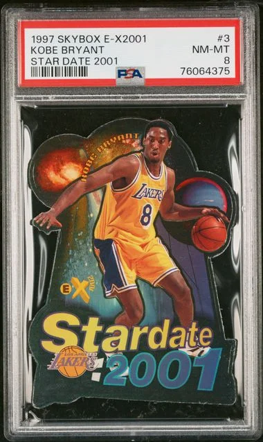 1997-98 SkyBox Kobe Bryant E-X2001 Star Date 2001 #3 card image