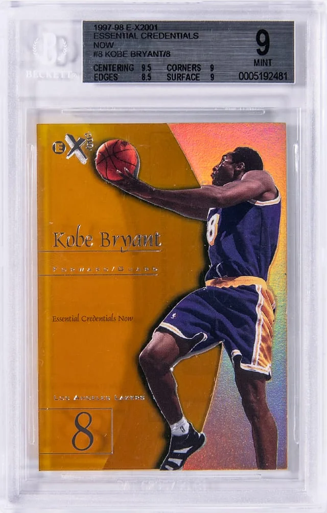 1997-98 SkyBox Kobe Bryant E-X2001 #8 card image