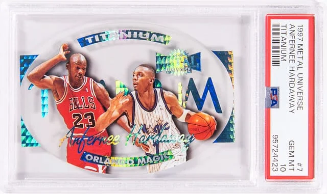 1997-98 SkyBox Metal Universe Anfernee Hardaway Titanium #7 card image