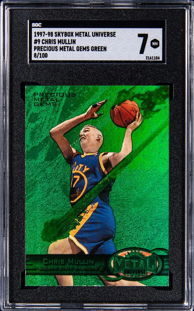 1997-98 SkyBox Metal Universe Chris Mullin #9 card image