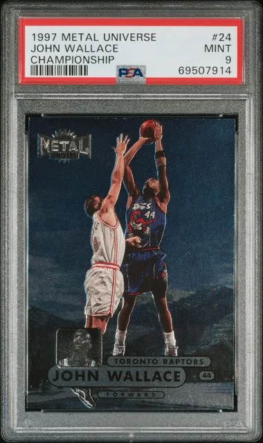 1997-98 SkyBox Metal Universe John Wallace Championship #24 card image