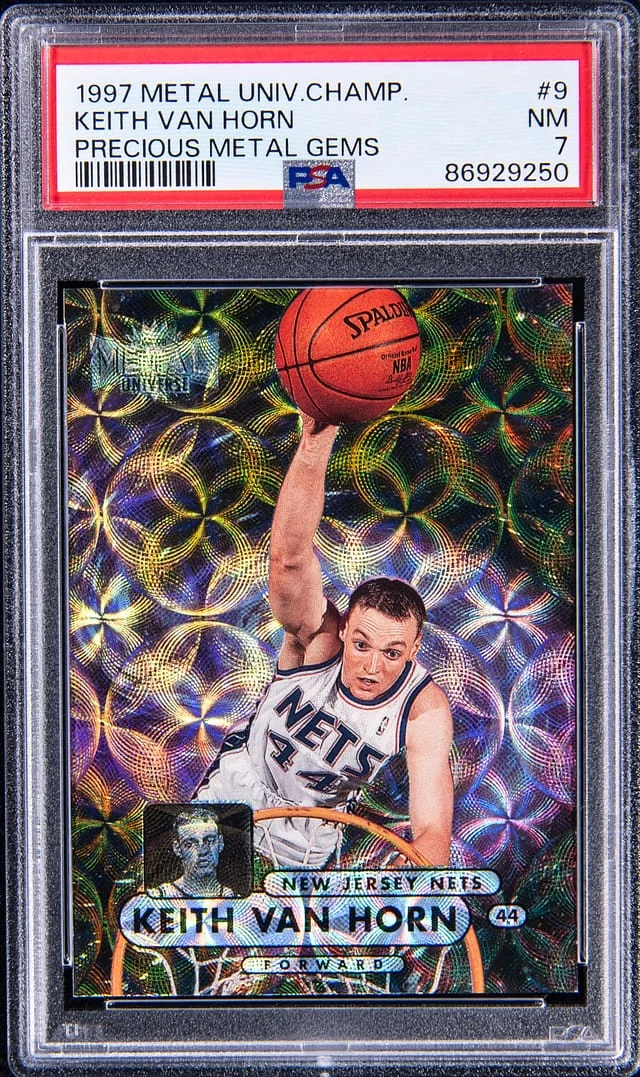 1997-98 SkyBox Metal Universe Keith Van Horn Championship Precious Metal Gems (PMG) #9 card image