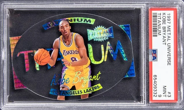1997-98 SkyBox Metal Universe Kobe Bryant Titanium #3T card image