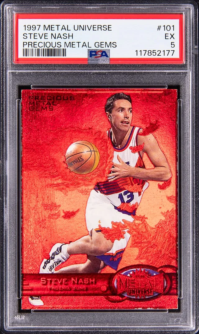1997-98 SkyBox Metal Universe Steve Nash #101 card image