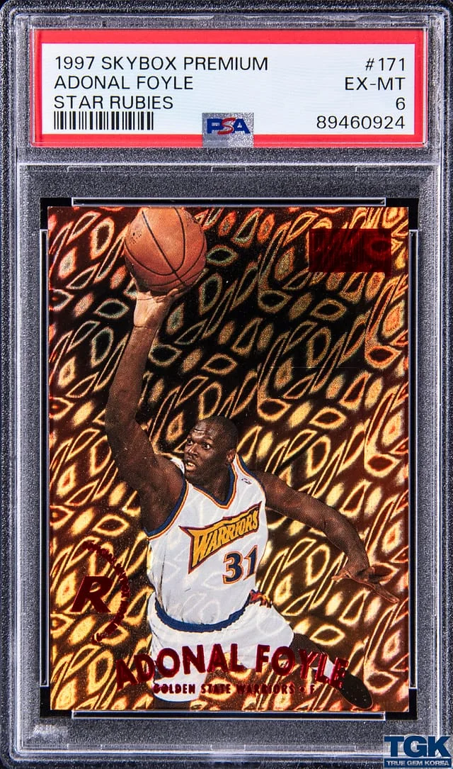 1997-98 SkyBox Premium Adonal Foyle Star Rubies #171 card image