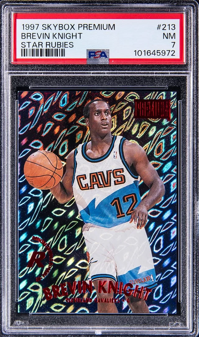 1997-98 SkyBox Premium Brevin Knight Star Rubies #213 card image