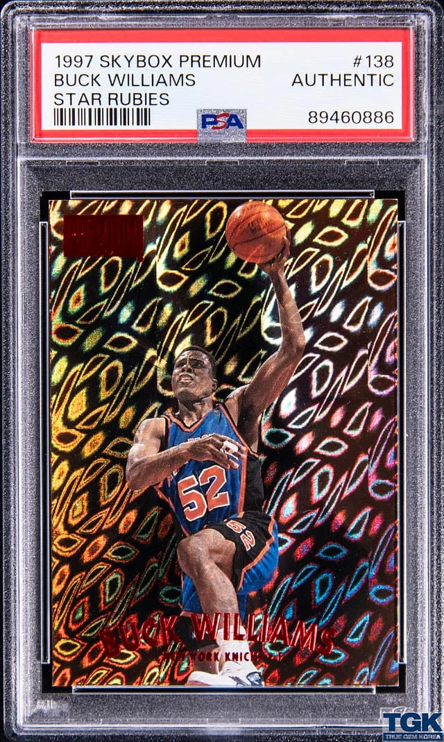 1997-98 SkyBox Premium Buck Williams Star Rubies #138 card image