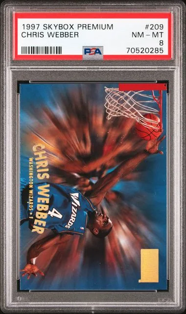 1997-98 SkyBox Premium Chris Webber #209 card image