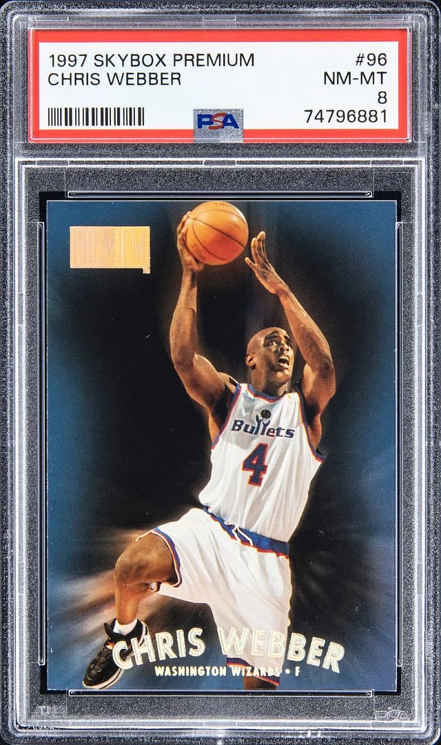 1997-98 SkyBox Premium Chris Webber #96 card image