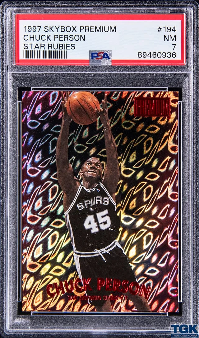 1997-98 SkyBox Premium Chuck Person Star Rubies #194 card image