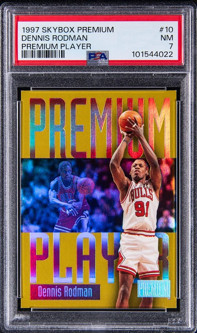 1997-98 SkyBox Premium Dennis Rodman Player #10 card image