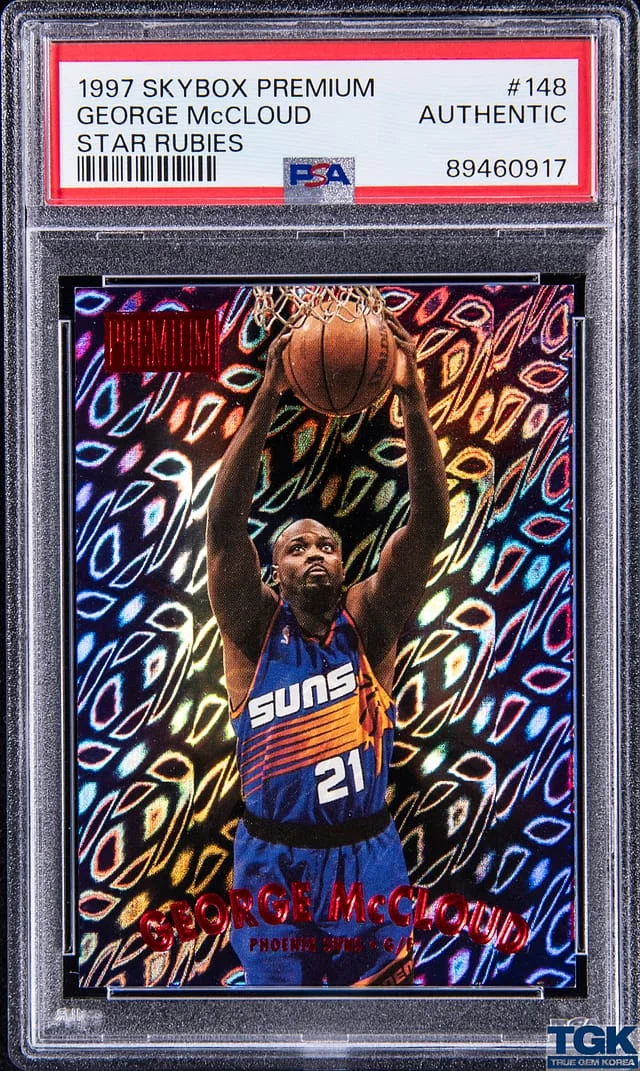 1997-98 SkyBox Premium George McCloud Star Rubies #148 card image
