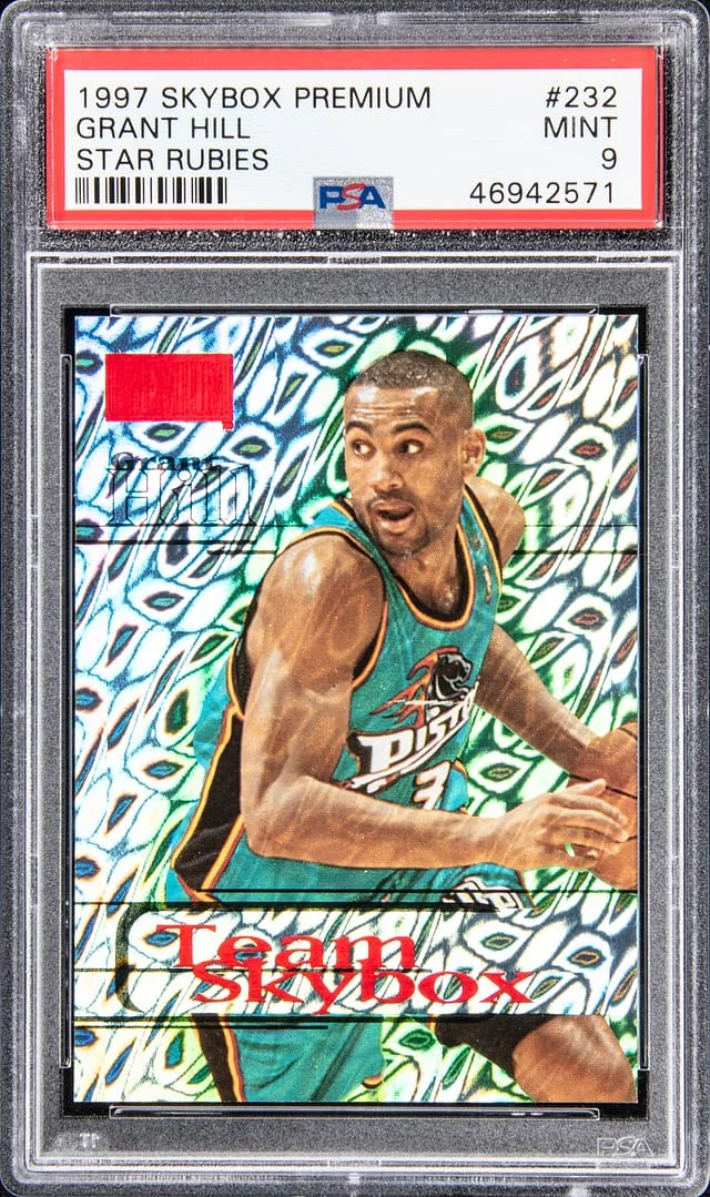 1997-98 SkyBox Premium Grant Hill Star Rubies #232 card image