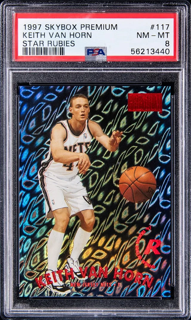 1997-98 SkyBox Premium Keith Van Horn Star Rubies #117 card image