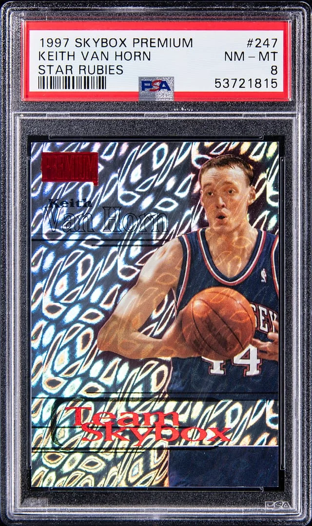 1997-98 SkyBox Premium Keith Van Horn Star Rubies #247 card image