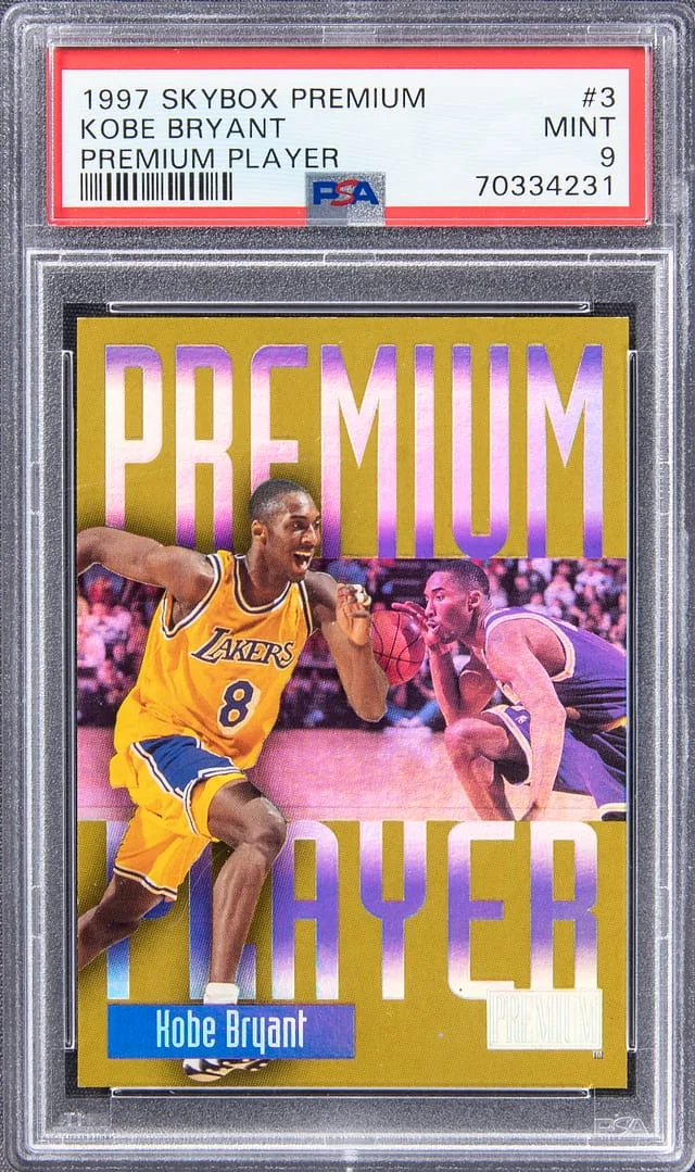 1997-98 SkyBox Premium Kobe Bryant Player #3 card image