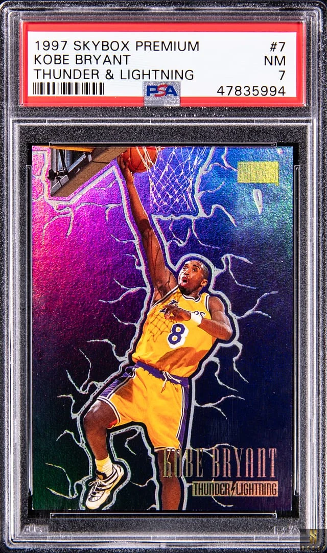 1997-98 SkyBox Premium Kobe Bryant Thunder & Lighting #7 card image