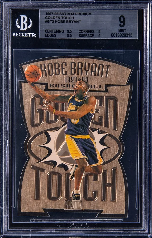 1997-98 SkyBox Premium Kobe Bryant Golden Touch #GT3 card image