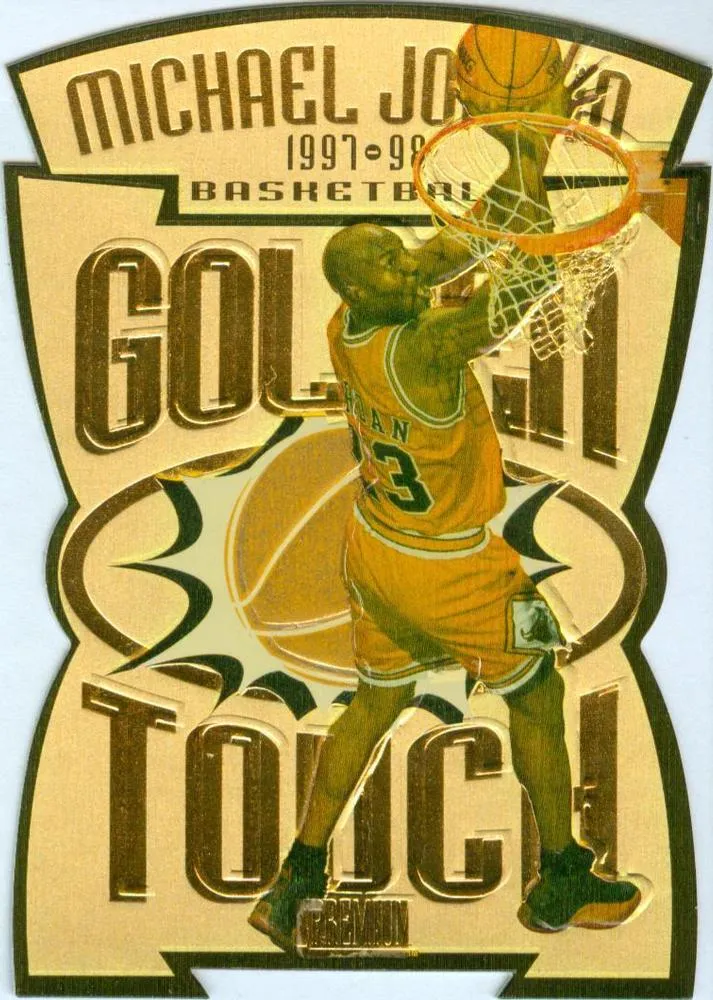 1997-98 SkyBox Premium Michael Jordan Golden Touch #1GT card image