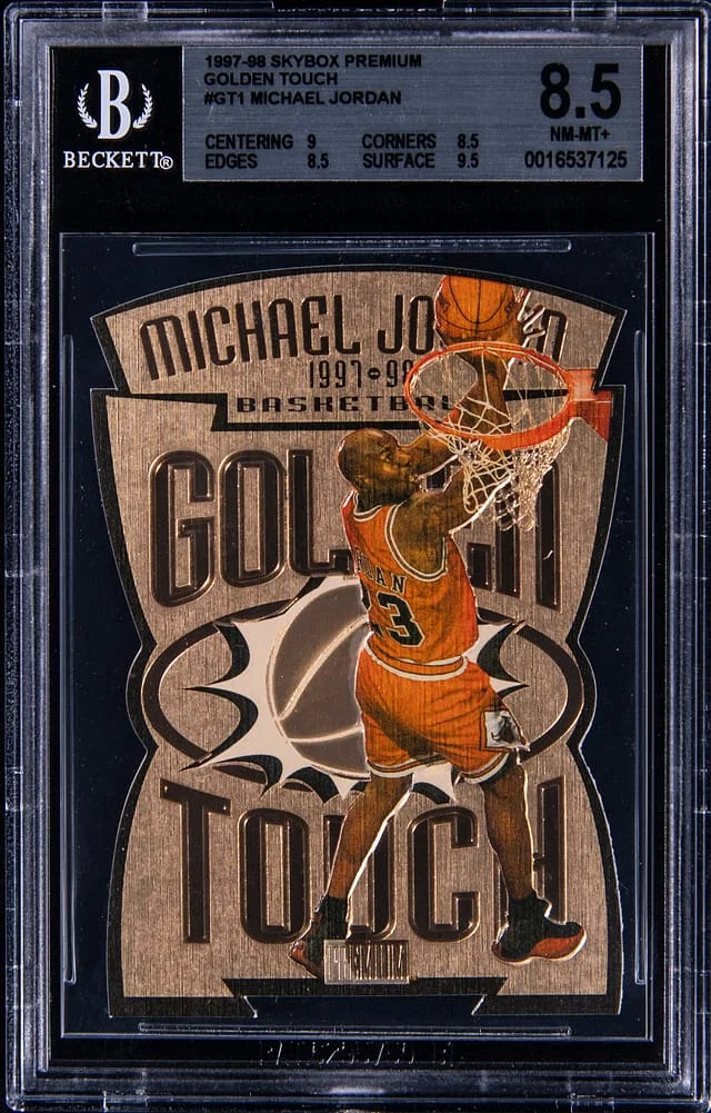 1997-98 SkyBox Premium Michael Jordan Golden Touch #GT1 card image
