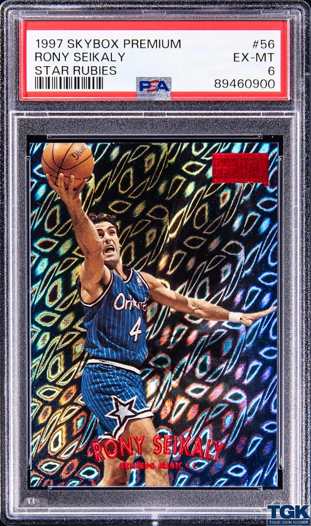 1997-98 SkyBox Premium Rony Seikaly Star Rubies #56 card image