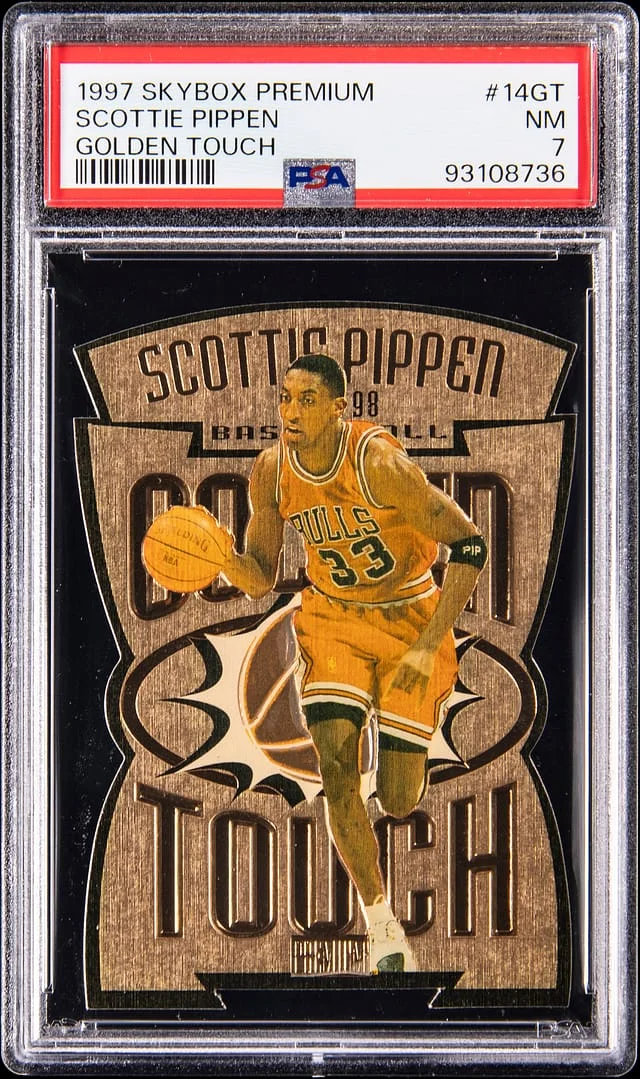 1997-98 SkyBox Premium Scottie Pippen Golden Touch #14GT card image