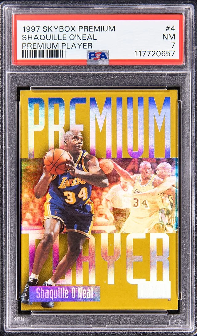 1997-98 SkyBox Premium Shaquille O'Neal Premium Player #4 card image