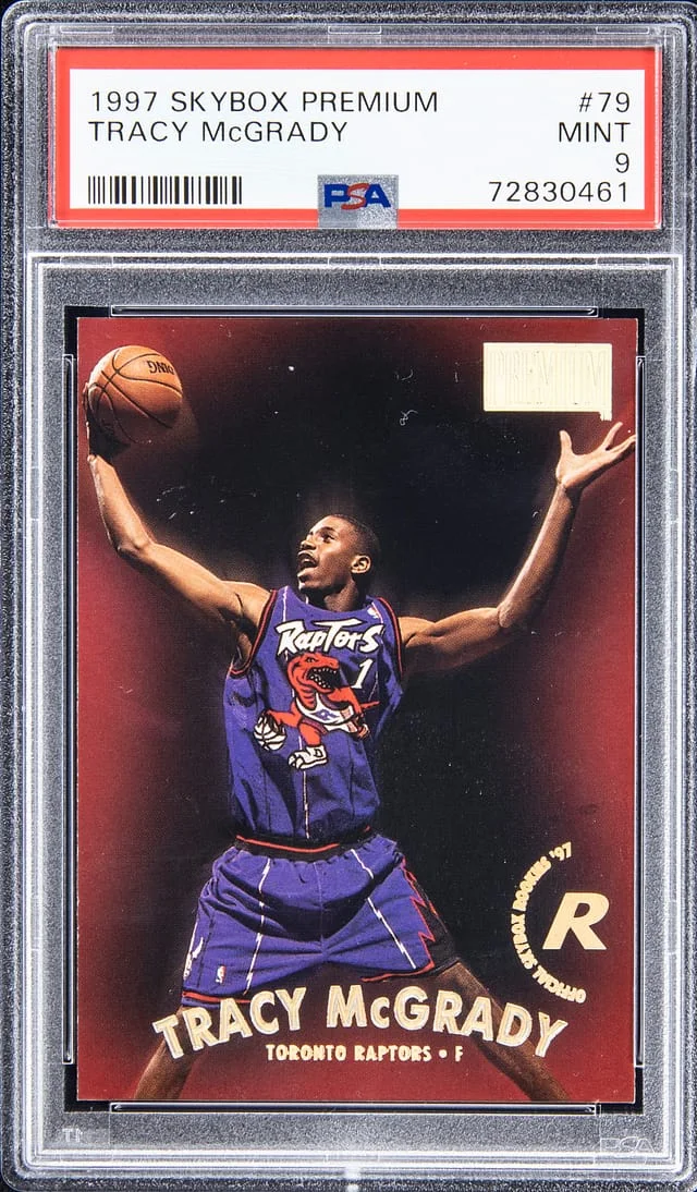 1997-98 SkyBox Premium Tracy McGrady #79 card image