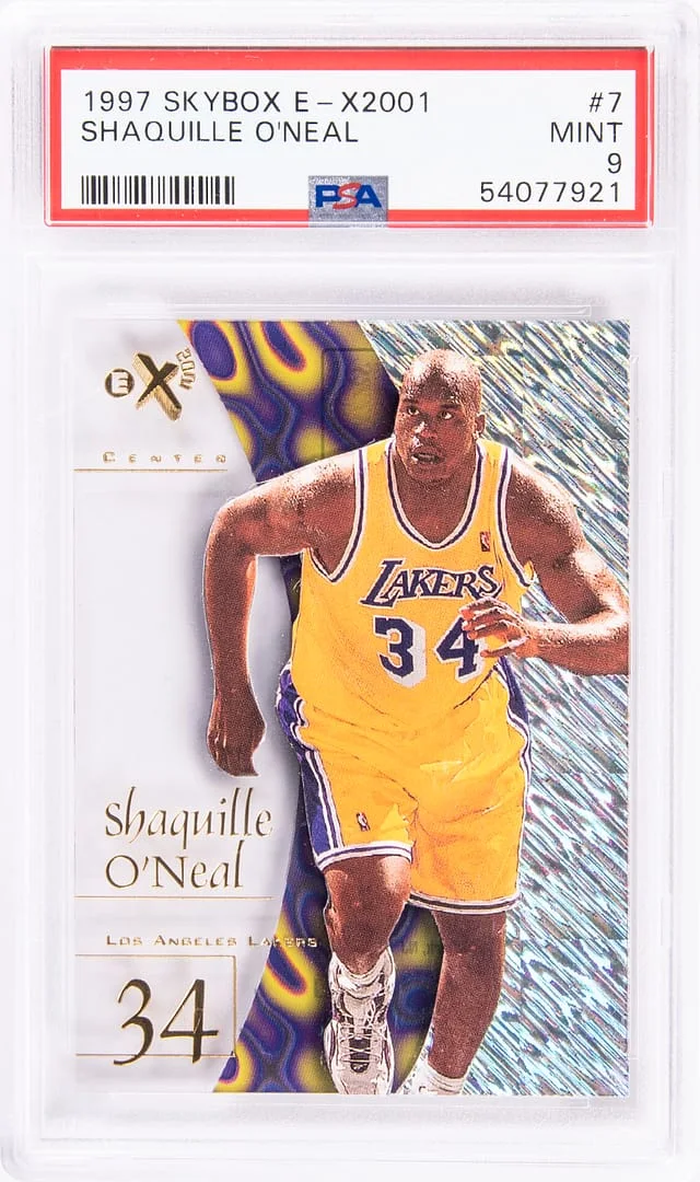 1997-98 SkyBox Shaquille O'Neal E-X2001 Jambalaya #7 card image