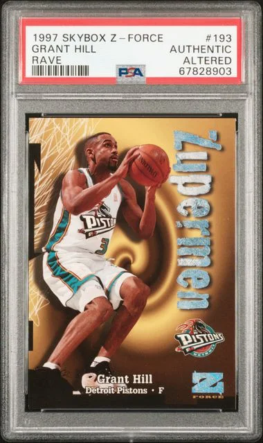 1997-98 SkyBox Z-Force Grant Hill Rave #193 card image