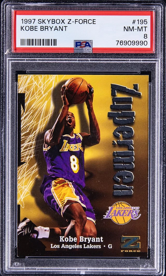 1997-98 SkyBox Z-Force Kobe Bryant #195 card image
