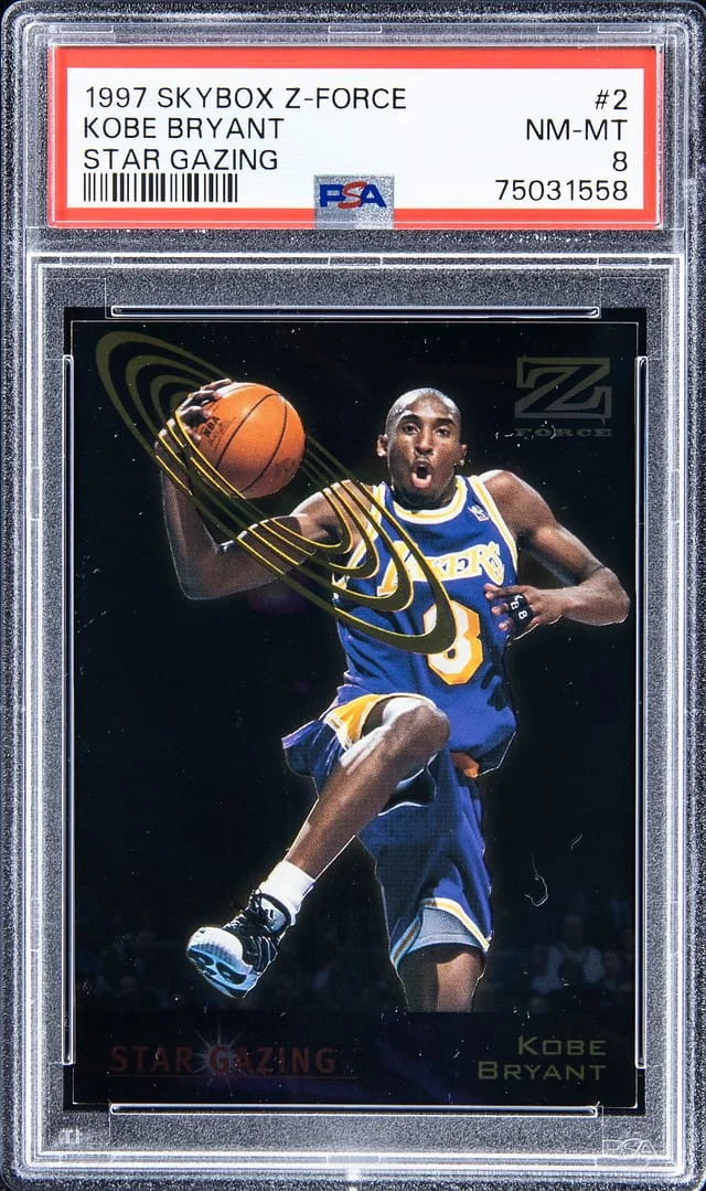 1997-98 SkyBox Z-Force Kobe Bryant Star Gazing #2SG card image