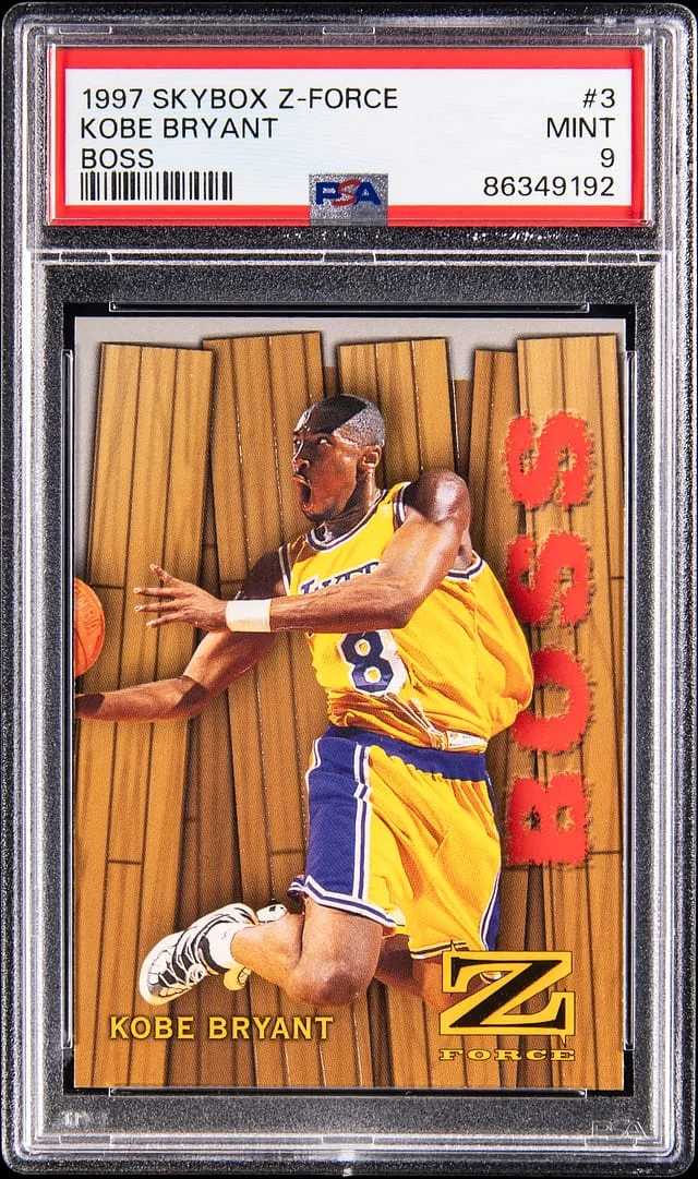 1997-98 SkyBox Z-Force Kobe Bryant Super Boss #3 card image