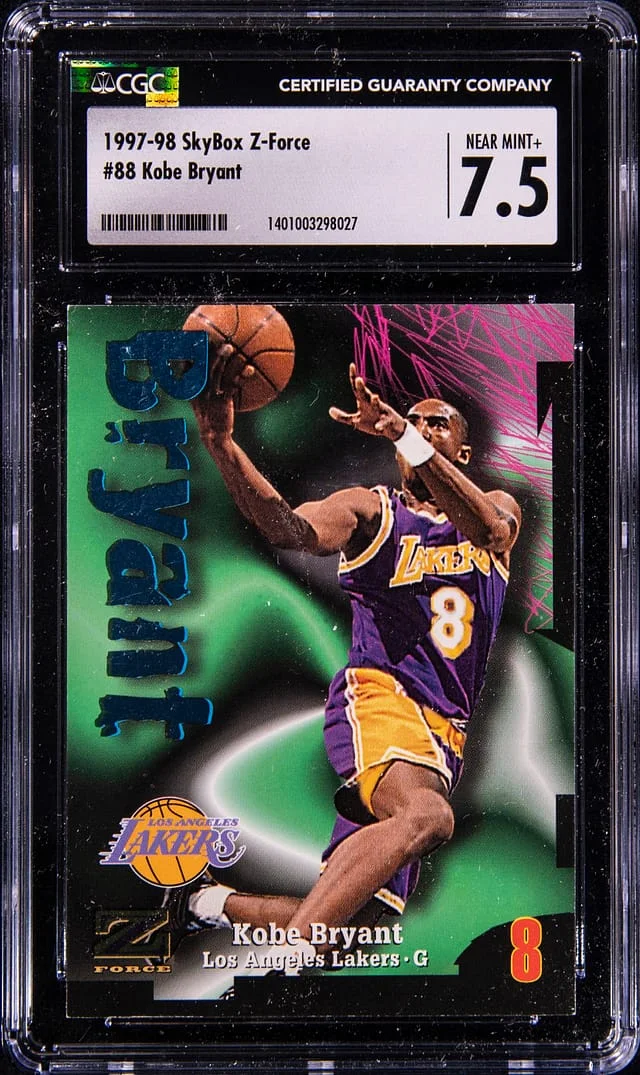 1997-98 SkyBox Z-Force Kobe Bryant #88 card image