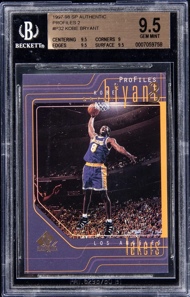 1997-98 SP Authentic Kobe Bryant Profiles 2 #P32 card image