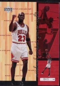 1997-98 SP Authentic Michael Jordan Game Night #J1 card image