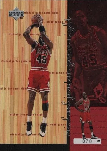 1997-98 SP Authentic Michael Jordan Game Night #J3 card image