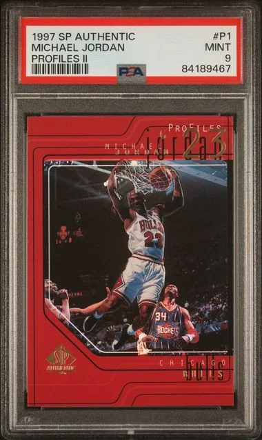 1997-98 SP Authentic Michael Jordan Profiles Profiles II #P1 card image