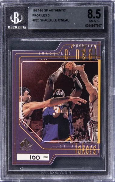 1997-98 SP Authentic P23 Shaquille O'Neal Profiles #3 card image