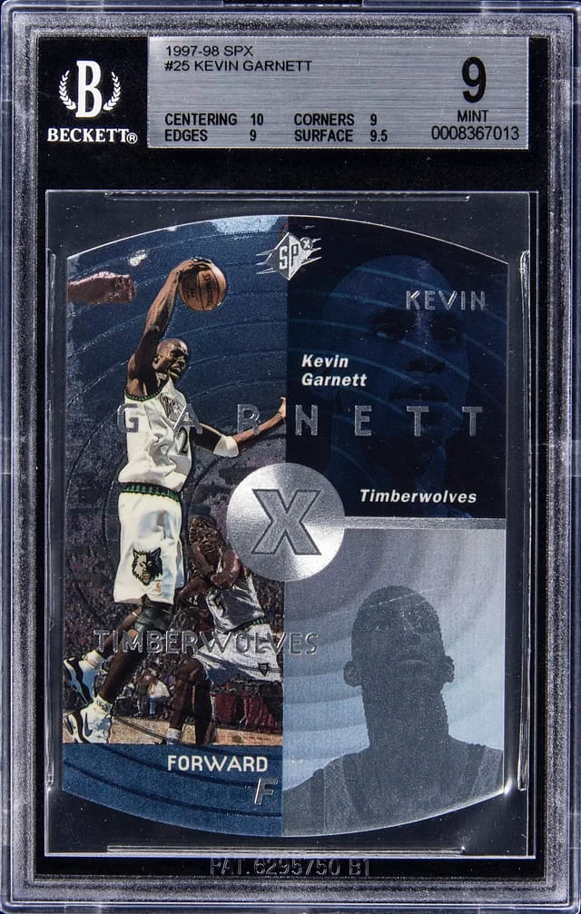 1997-98 SPx Kevin Garnett #25 card image