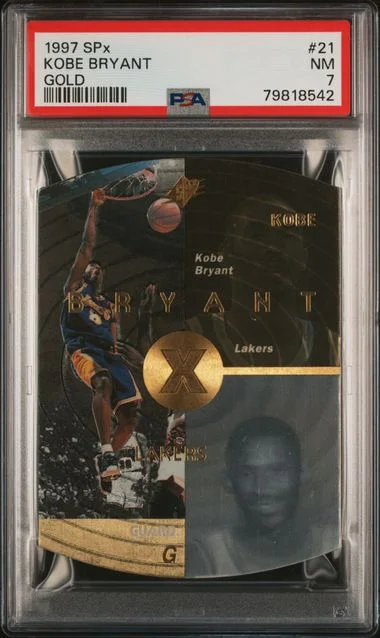 1997-98 SPx Kobe Bryant Gold #21 card image