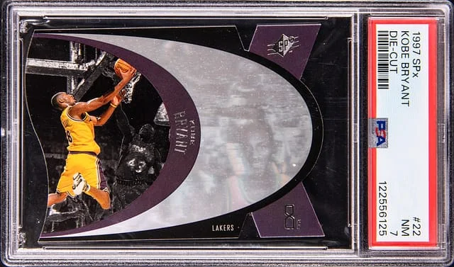 1997-98 SPx Kobe Bryant Die-Cut #22 card image