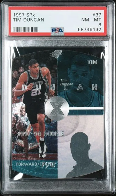 1997-98 SPx Tim Duncan #37 card image